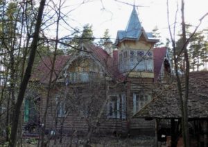 Дача Фаворских в посёлке Комарово под Санкт-Петербургом. Фото Н. Б. Федотова