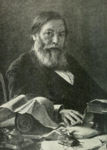 Павел Иванович Мельников, 1818–1883. Гравированный портрет, 1870