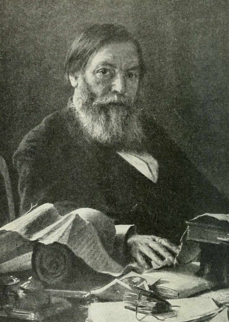 Павел Иванович Мельников, 1818–1883. Гравированный портрет, 1870